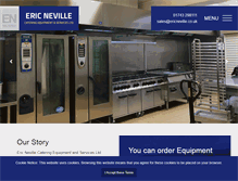 Tablet Screenshot of ericneville.co.uk